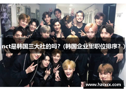 nct是韩国三大社的吗？(韩国企业里职位排序？)